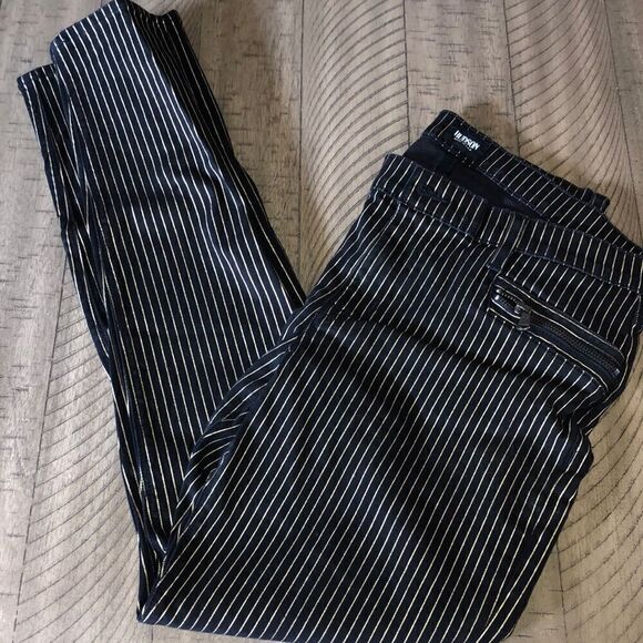 Hudson’s Spark ⚡️ SuperSkinny Gold Striped 5 Pocket Jeans 👖 Wow! - Picture 4 of 17